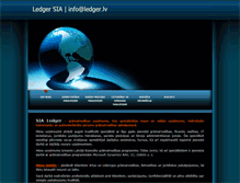 Tablet Screenshot of ledger.lv